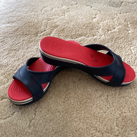 Crocs slides navy blue - Picture 2 of 4